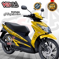 Decal Hayate 125 Full Body Stiker Hayate 125 Full Body Striping Hayate 125 Polos