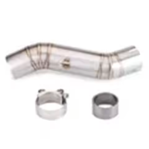 Motorcycle Exhaust Escape Mid Link Pipe For Honda CBR500 CBR500R CB500F CB500X CB400 CBR400 CB400X C