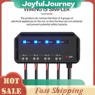 [Joy] Car Fuse Box LED Indicator Light Fuse Holder Box for Car Motorcycle Accessories