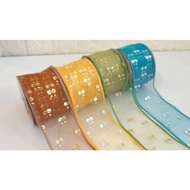 ribbon organza 6cm 10yard