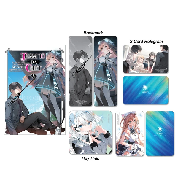Thám Tử Đã Chết - Tập 8 - Bản Đặc Biệt - Tặng Kèm 1 Bookmark + 1 Bìa 2 Mặt + 2 Card Nhân Vật Hologra