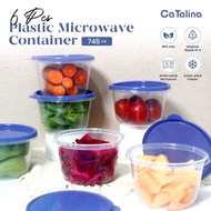CATALINA STR-06B/745 Food Container Heat-Resistant Leak-Proof Food Container 745ml Set of 6 pcs