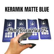 ANTI-SCRATCH ITEL VISION 2 / VISION 2 PRO - ANTI-SCRATCH ANTI-RADIATION CERAMIC MATTE BLUE
