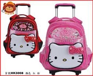 ☆熊的家☆專櫃正品Hello Kitty凱蒂貓 兒童書包 拉桿減壓護脊小學生書包HK3008