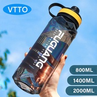 2000ML Portable Water Bottle Sports Water Cup Shaker Bottle
