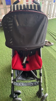 รถเข็นเด็ก Aprica รุ่น Stick  เบาะสูง 3เดือน-5ขวบ สภาพสวย 90%