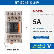 ENMG | Ultra-thin Optical Isolation Solid State Relay Module 5~32VDC 4-Channel Wiring Saving