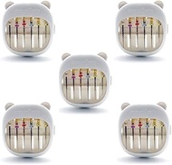 Dental Root Canal Files Organizer Case Endodontic Management Disinfection Box with Measuring Ruler (