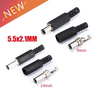 10pcs DC 5.5x2.1 mm Power cable Male Plug Connector Adapter Electrical Socket DC-005 DC-022 DC-012 D
