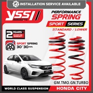 [Installation Provided] [Spring] Honda City/Hatchback 2023 Lowered Spring Car Accessories YSS Suspen