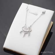 Child Lock Handmade Female Accessories S925 Silver diy Empty Holder Pearl Set Chain Fashion Jewelry 