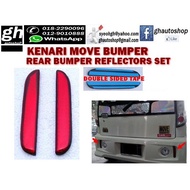 PERODUA KENARI MOVE L9 bumper reflectors set (2pcs)