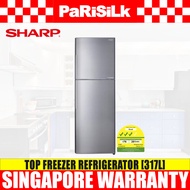 (Bulky) Sharp SJ-RX42E-SL2 Top Freezer Refrigerator (317L)