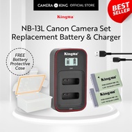 [KingMa] NB-13L Camera Replacement Set | Battery | Charger for Canon Cameras using NB13L / NB13 / NB