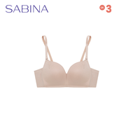 Sabina Modern V Collection Push Up Lv3 Wireless Bra Light Skin Model SBI1400CL