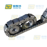 08B Lift Chain Chain Chain Wheel 4 Points Single Row Double Row Cover Plate Chain 08B-U2 Top Lift Tr