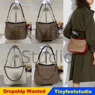 Coach 89177 Signature Chain Hobo Women Handbag Shoulder Sling Bag