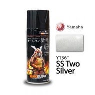 Samurai Paint Yamaha Motorcycle Colour 400ML - Y136* SS Two Silver