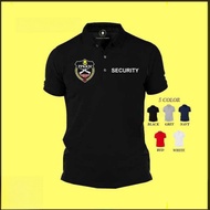 Fashion Baju Security Guard Polo Shirt CSG Security Graphic Polo Tee Unisex Baju 100% COTTON Tshirt 