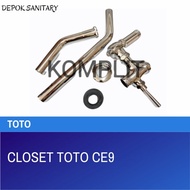 Kloset Toto Ce9/ Closet Toto Ce9L Closet Jongkok Flush Toto Ce9