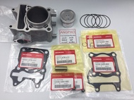 ชุด เสื้อสูบ ลูกสูบ ปะเก็น แท้ศูนย์ ฮอนด้า PCX 150 ปี2018 -2020 ( HONDA /PCX150/ PISTON ASSY (STD) /CYLINDER GASKET)