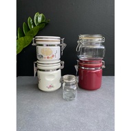 Japanese spice jar, used Japanese spice jar, used spice container