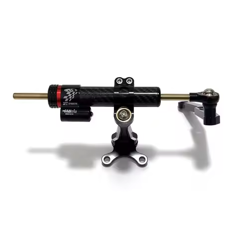 CB 650R Motorcycle Short Fiber Carbon Steering Stabilize Damper Mounting Bracket Kit For CB650 R 201