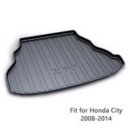 Atreus 1Set Car Cargo rear trunk mat For Honda City 2008 2009 2010 2011 2012 2013 2014 Boot Tray Car