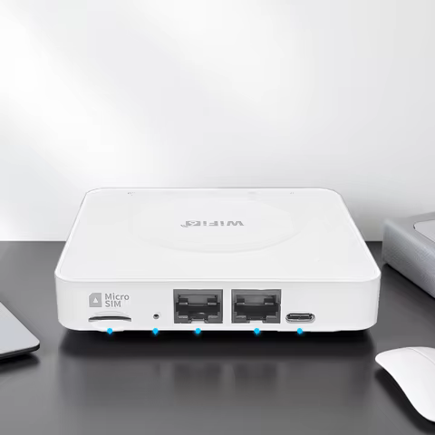 OPTFOCUS 4G LTE WIFI Router 300Mbps WIFI6 BOX Modem 2.4Ghz Wireless Router 2 LAN Ports Pocket Hotspo