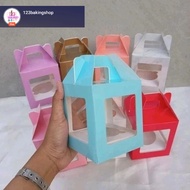 SINGLE CUPCAKE BOX LAMINATED FOOD GRADE CUPCAKE BOX WITH BOX COAST