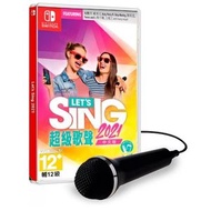 任天堂 - Nintendo Switch Let's Sing 2021 中文版 [麥克風套裝]