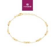 HABIB 585/14K Yellow Gold Bracelet AT-21-B0102