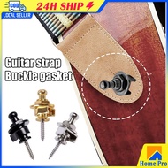 1Pc Guitar Strap Locks End Pins Tail Nail Lock Button Pegs Screw Flat Head for Acoustic Classical