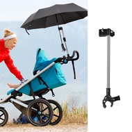 1pc Adjustable Umbrella Mount Holder No Need Any Tooling To Attach Umbrella Clamp, Umbrella Connector Holder To Wheelchairs, Walker, Rollator, Bike, Pram, Stroller ,Christmas Halloween Thanksgiving Gift