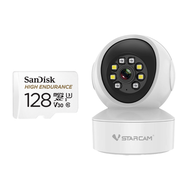 VStarcam 4G/5G Sim Card 24/7 Recording Color Night Vision AI Smart IP Camera (APP:Eye4/O-KAM) [Order