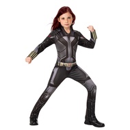 Kids Black Widow Costume Girls Superhero Fancy Dress Halloween Cosplay Costume