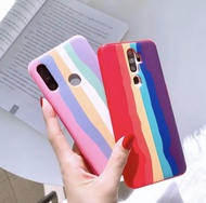 เคส สายรุ้งไล่โทนสีนิ่ม Case OPPO A16 / A31 / A15 / A93 / A5S / A3S / A92 / A12 / A53 / Reno4 / A52020 / f5 / f7 / f9 เคสนิ่มซิลิคอน