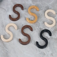 [Matching Clothing Magic] Clothing Store S Hook Hook Extended S Hook S-Hook Solid Wood S-Shaped Hook