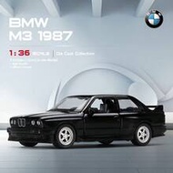 1:36 Scale Diecast BMW M3 1987 Model, RMZ Realistic Alloy Toy Car, Children's Toy, Birthday Gift For