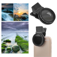 Veledge 37mm Adjustable ND Lens Filter ND2?400 Neutral Density for Phones Photography