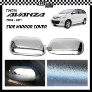 Toyota Avanza 2004 - 2011 Side Mirror Cover Chrome Trim Accessories 2005 2006 2007 2008 2010