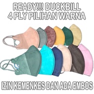 Masker duckbill 3ply masker earloop disposable duckbill masker