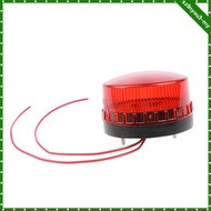 [SzlinyoubeMY] Red Emergency LED Flashing Strobe Signal Warning Light Lamp Beacon AC220V - Dust