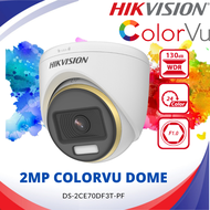 Hikvision |DS-2CE70DF3T-PF | DomeCamera | Colorvu | Night Vision CCTV | 2MP CCTV Camera |