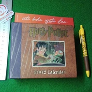 Buku Kalender Lawas Langka : Harry Potter 2002 Calendar.