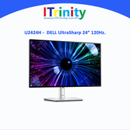 Dell U2424HE UltraSharp 24 Monitor FULL HD 120Hz IPS sRGB 100% USB-C เดลล์ จอมอนิเตอร์ 23.8 นิ้ว รับประกัน 3 ปี On-Site