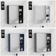 《Chinese mainland delivery, 10-20 days arrival》Mirror Cabinet Bathroom Mirror Space Single Mirror Bathroom Bathroom Cabinet Wall-Mounted Bathroom Storage Rack Combination Bathroom FUNF