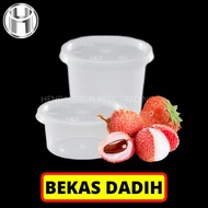 HIGH QUALITY FC190  FC90 ROUND CONTAINER 50PCS 8oz 4oz KERAS Bekas Dadih jelly  Bekas tebaL