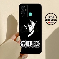 Case Infinix Hot 12 Play - Casing Infinix Hot 12 Play - EKSOTIK - Fashion Case (Anime Luffy) - Silik