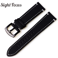 18mm19mm20mm21mm22mm24mm Universal Vintage Leather Watch Strap Quick Release Pins Watch Band for Rolex Omega IWC Genuine Leather Watchbands Khaki Navy Black Brown Dark Green Wine Red Burgundy Gray Watchbands Bracelet